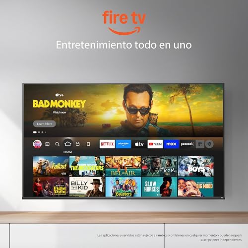 Toshiba Television C350NM (Modelo 2025) Pantalla 43 Pulgadas, Smart Fire TV UHD 4K,Control Remoto por Voz con Alexa, Escalador 4K por lA,Dolby Vision Atmos,Modo Juego, mira TV en Vivo sin Cable