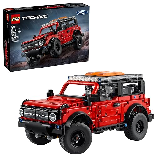 Lego Technic Camioneta Ford Bronco Kit de Modelo de Auto, Set de Construcción Stem, Regalo para Niños y Niñas de 9 Años en Adelante 42213