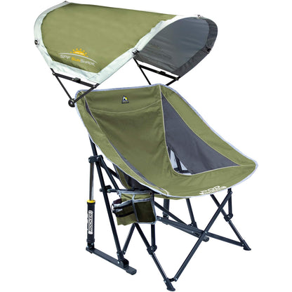 GCI - Mecedora Plegable para Exteriores con Parasol