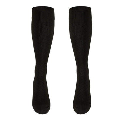 Truform Travel Compression Socks For Men And Women, 15-20 Knee High Over Calf Length Brown, Pack of 1