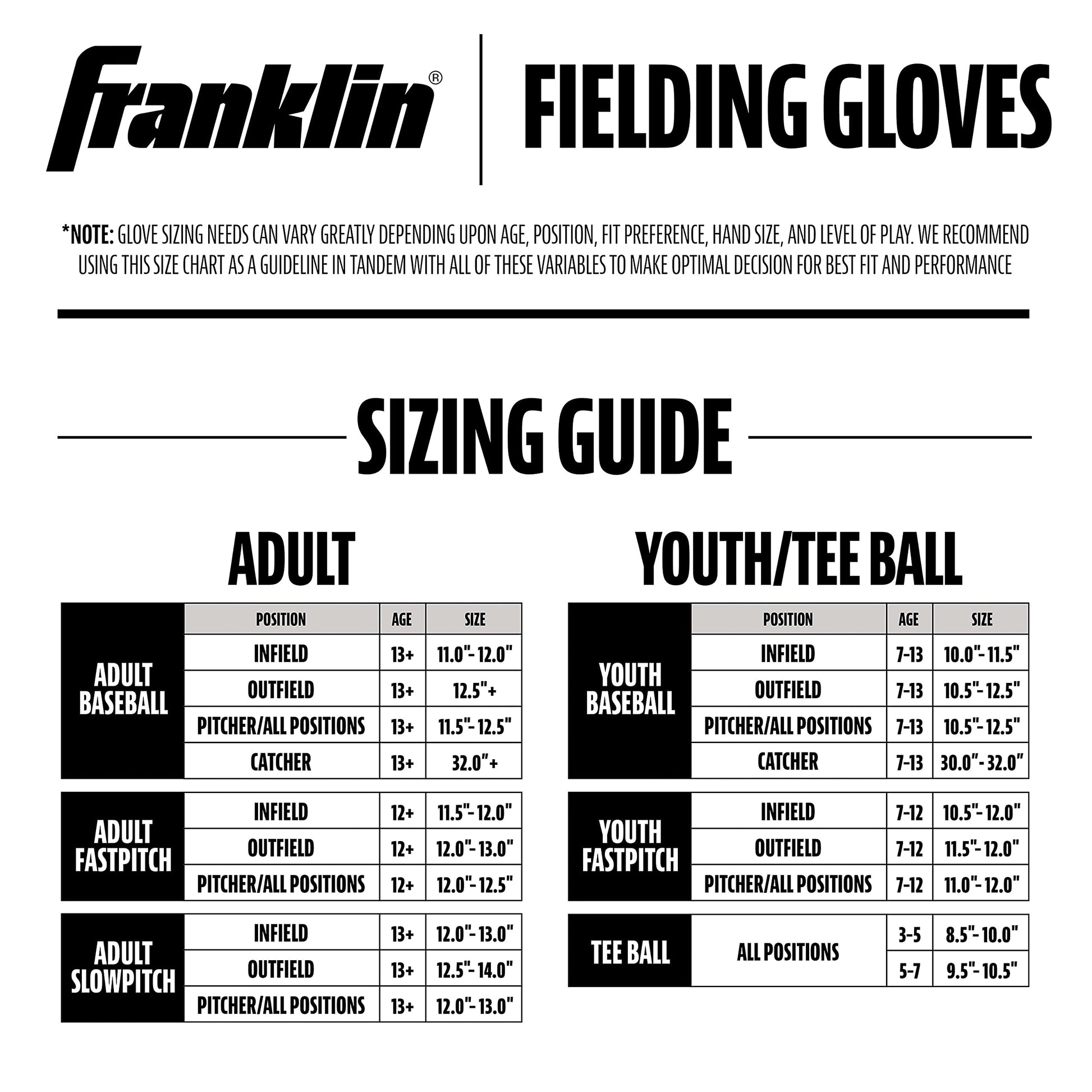 Franklin Sports Girls Softball Glove - Women's Windmill Fastpitch + Slowpitch Softball Glove - Lime Softball Mitt - Left Hand Throw Adult + Youth - 11"