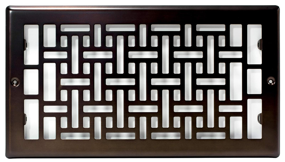 Decor Grates - Rejilla oriental, bronce (Rubbed Bronze Finish)