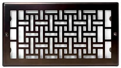 Decor Grates - Rejilla oriental, bronce (Rubbed Bronze Finish)