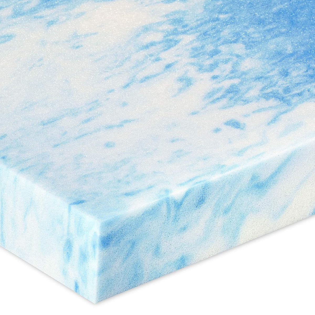 SEALY SealyChill™ - Colchón de Espuma viscoelástica de 2 Pulgadas, Funda Lavable Resistente a los alérgenos, tamaño Queen (F02-00159-QN0), Color Blanco