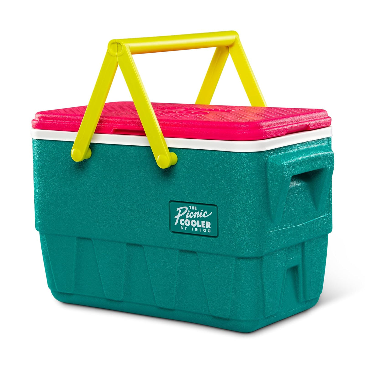 Igloo Special Edition - Cesta de Picnic de tamaño Completo de 25 Cuartos con Aislamiento Lateral Duro con Asas Laterales moldeadas