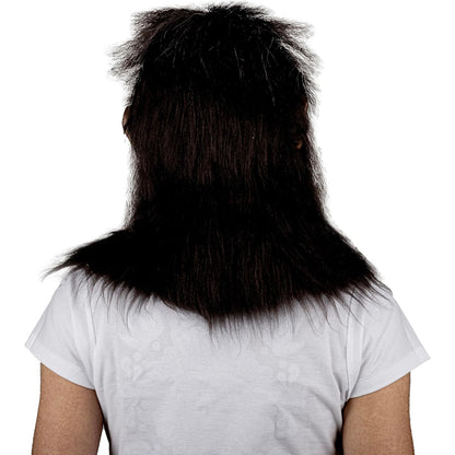 Ghoulish Productions Máscara De Látex Sasquatch, Accesorio Látex Cosplay Monstruos Leyendas, Disfraz Aterrador para Halloween y Fiestas Temáticas, Cosplay Monstruos del Bosque, Diseño Artesanal