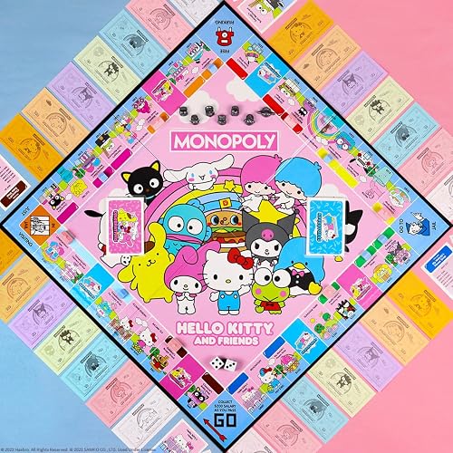 USAopoly - Monopoly: Hello Kitty y Sus Amigos