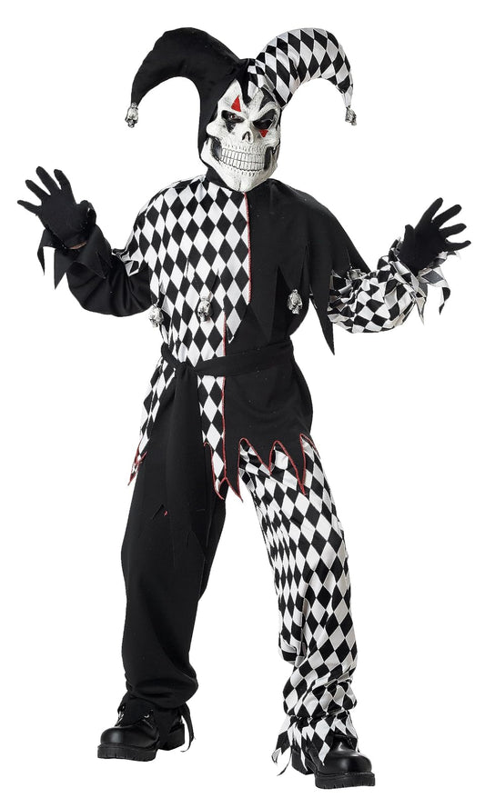California Costumes - Malvado bufón para niños