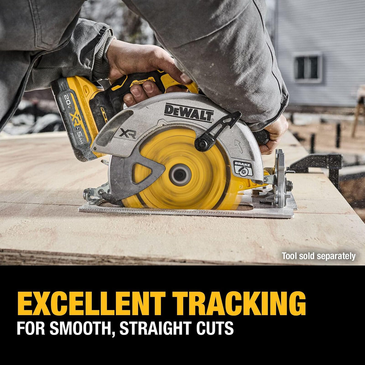 DEWALT Disco de Corte para sierra circular de 7-1/4", corte madera 24D (DWA271424)