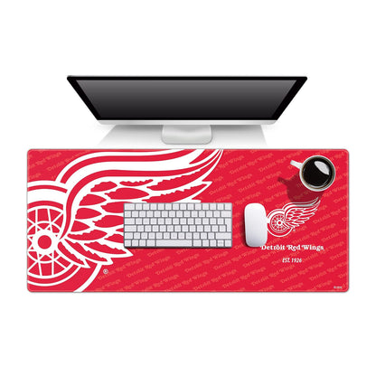 YouTheFan NHL Logo Series - Almohadilla de computadora - Detroit Red Wings