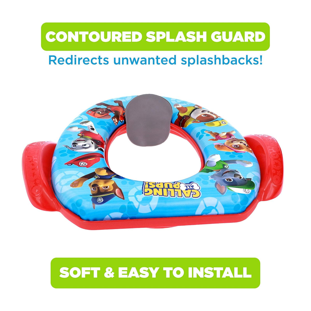 Nickelodeon PAW Patrol 'Calling All Pups' - Asiento Suave para Ir al Baño, Cojín Suave, Entrenamiento, Seguro, Fácil de Limpiar
