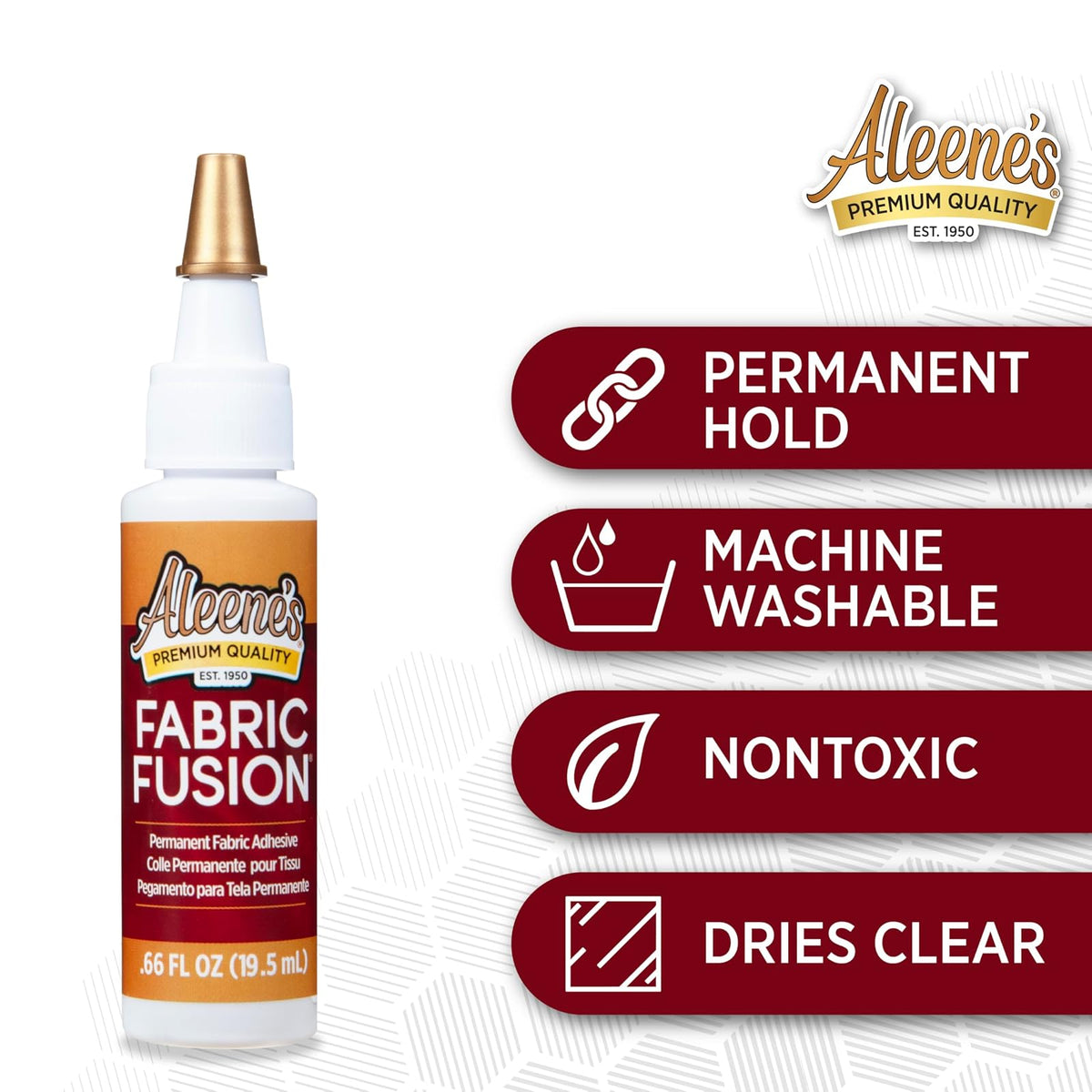 Aleene's Pegamento para Tela, Fabric Tacky Pack, 5pk, 1
