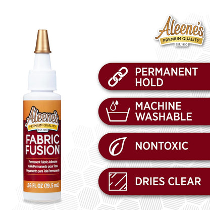 Aleene's Pegamento para Tela, Fabric Tacky Pack, 5pk, 1