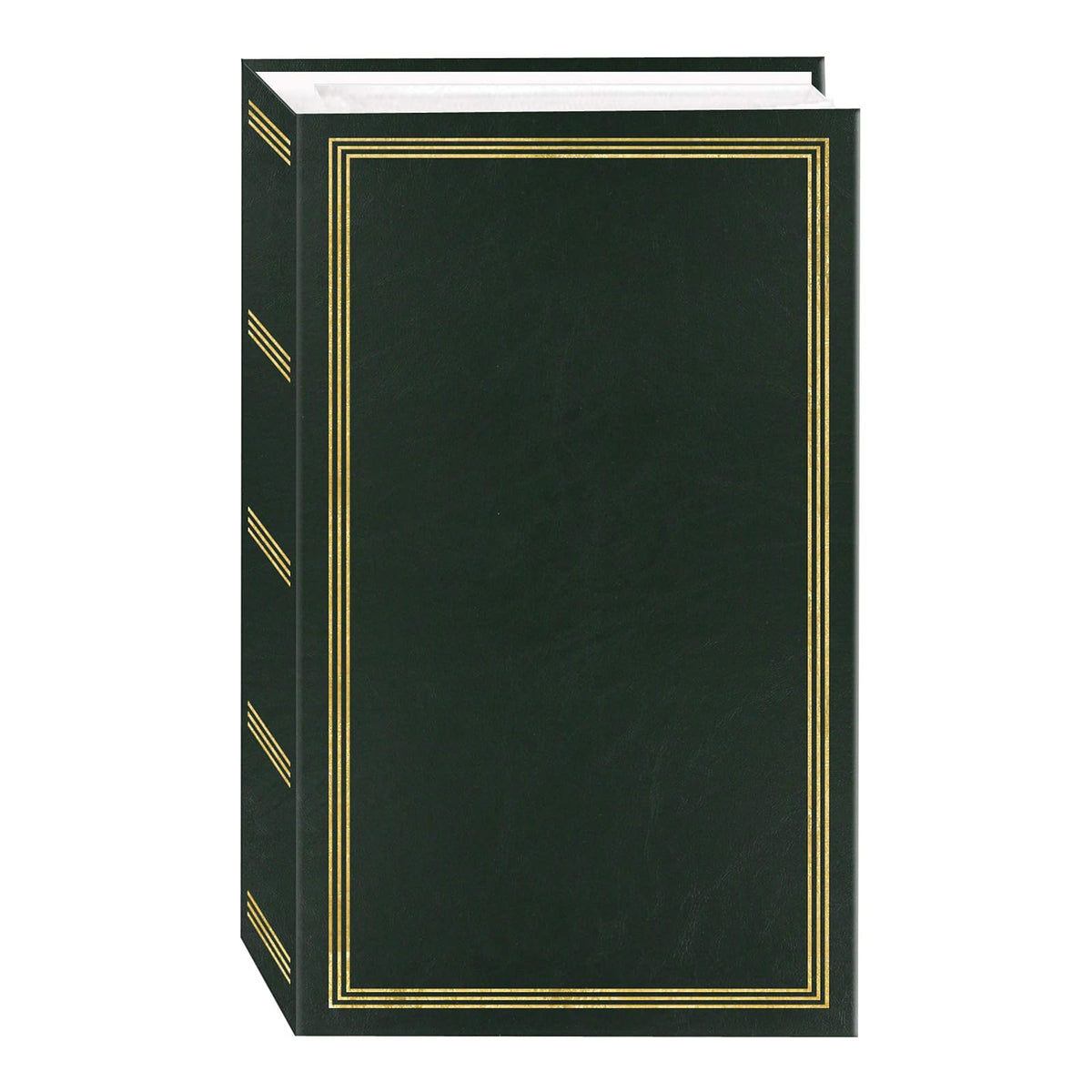 Pioneer Photo Albums Álbum de 3 Anillos, 504 Fotos 4x6 - Hunter Green - 504 Pockets 4"x6" - Tradicional