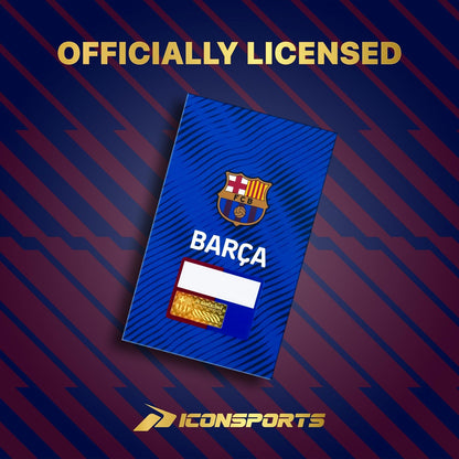 Icon Sports Icon Sports Officially Licensed FC Barcelona Cap - Unisex Adult Tapa Unisex Adulto