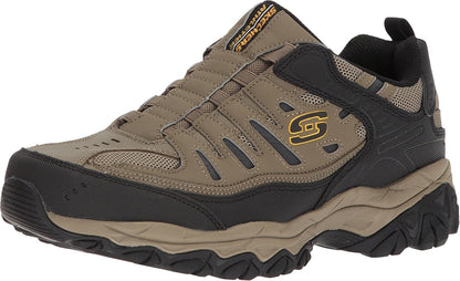 Skechers Tenis para Hombre con Espuma Viscoelástica - 27.5 cm - Beige - Negro