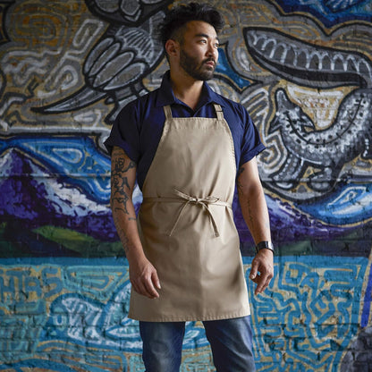 Uncommon Threads Unisex ADJ Bib Apron 2 Patch Pockets