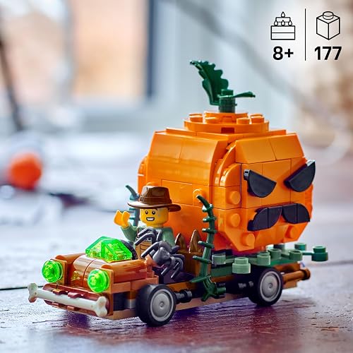 LEGO Camioneta Calabaza Set de Juguetes y Manualidades de Halloween 40822