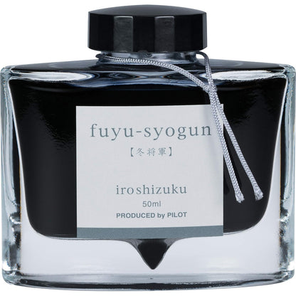 Pilot Iroshizuku Tinta para Pluma Fuente, Gris (Fuyu-Syogun), 50 ml