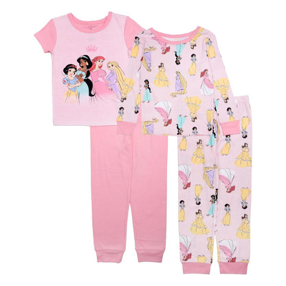 Disney Wish Pijama de 4 Piezas para Niña - 4 Años - Más que real