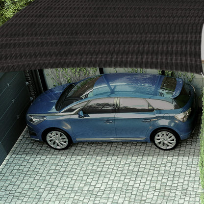 Fiero TOSO-805, Toldo de Polietileno, 80% Sombra, 3.60 x 5 m, Negro