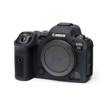EasyCover - Funda de Silicona para cámara - Protección para su cámara Canon R5/R6/R6 II (Negro)