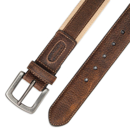 Columbia Cinturón de tela casual elástico cómodo para hombre