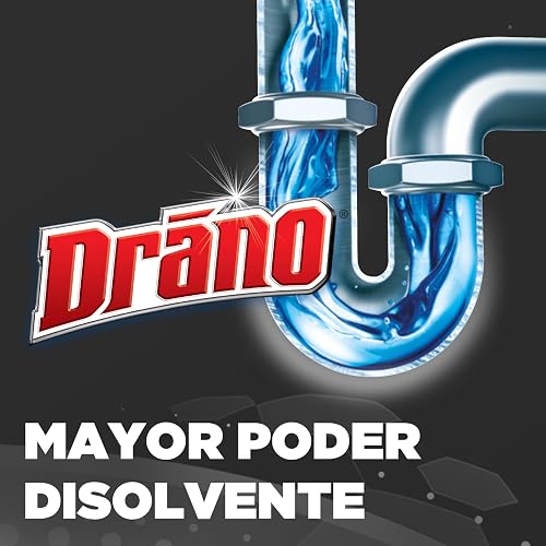 Drano Max Gel Destapacaños Líquido para Lavabo y Regadera, 2.3 L