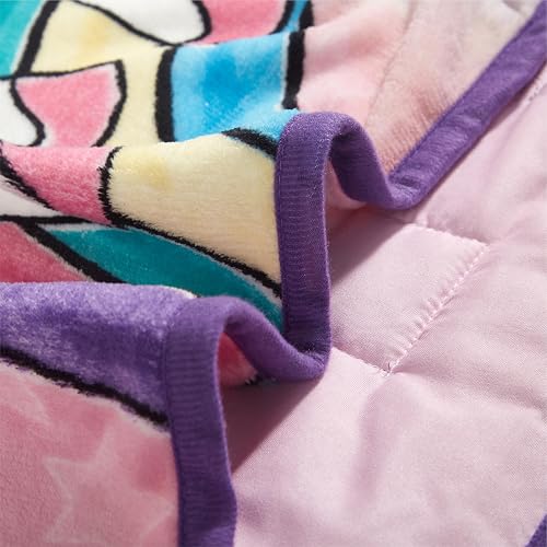 Idea Nuova Disney Minnie Mouse - Tapete de Siesta para niños pequeños con Almohada integrada, tapete Acolchado súper Suave para niños, 26 x 46 Pulgadas, diseño Enrollable Todo en uno, Multicolor