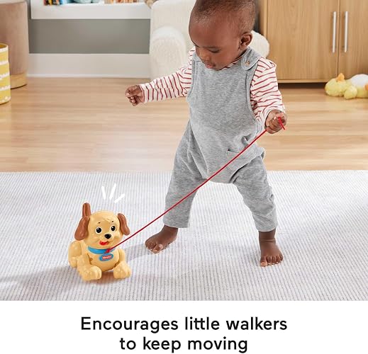 Fisher-Price Perrito Pequeño Snoopy con Movimiento y Sonido 1+ Años