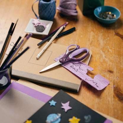 Fiskars SoftGrip Tijeras de Precisión Paquete de 3 para Niños 8-15 Años
