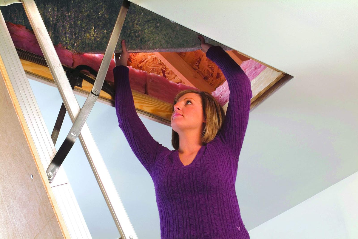 Owens-Corning 541799 R-10 ático Stairway aislante, para aberturas de hasta 24,5 por 137.2 cm