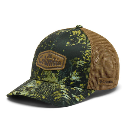 Columbia Mesh Ball Cap Gorra de Bola Unisex Adulto - CH - Helecho Geo Antiguo Musgo - Delta - Greenscape