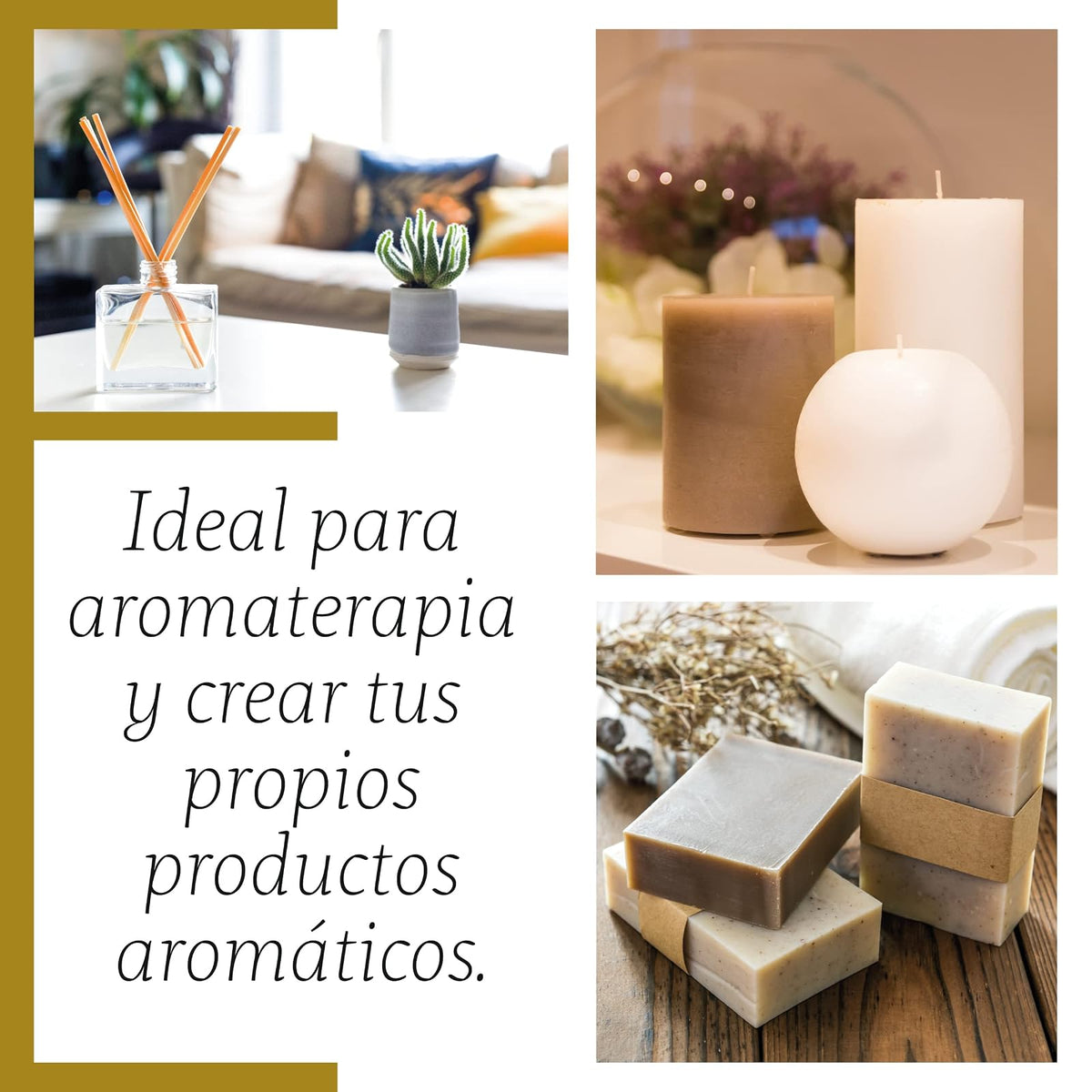 Punto Aroma - Aromaterapia - Set de 6 fragancias para difusor humidificador - Incluye 6 frascos de 10ml - Fragancia Premium (Tea Lovers)