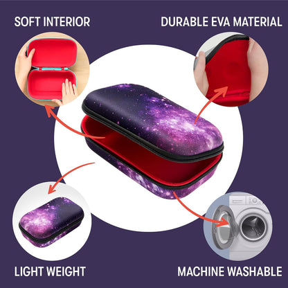 ZIPIT Estuche Galaxia para lápices | Estuche de gran capacidad | Estuche escolar para niñas y niños