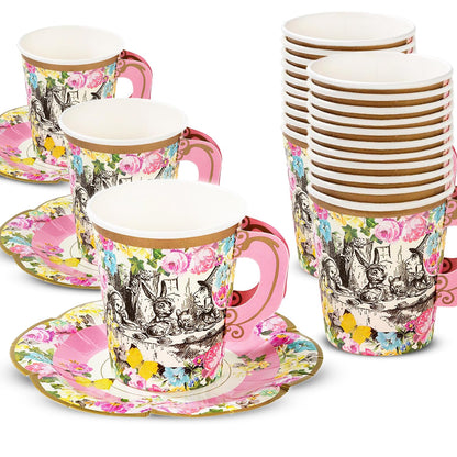 Talking Tables - Soporte para cupcakes Alicia en el País de las Maravillas - Cupset V2