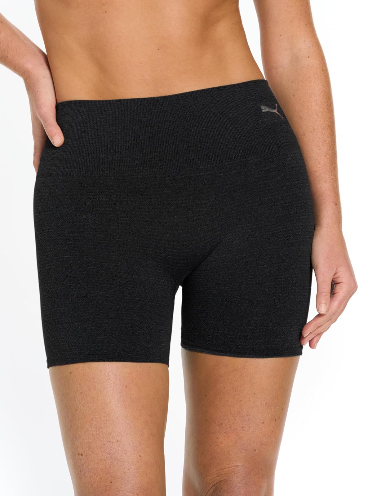 PUMA 2 Pack Rib Bike Short Pantalones Cortos Mujer