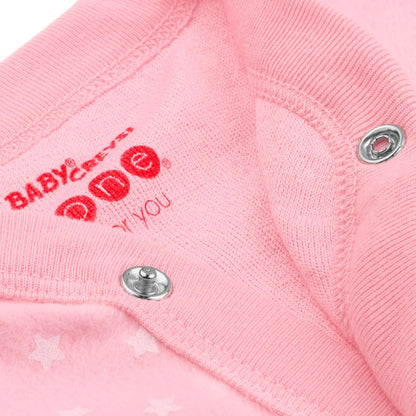 Baby Creysi Mameluco Manga Larga con Pie Microfleece Poliéster – Ropa Infantil Suave, Cómoda y de Alta Calidad para Niños y Niñas