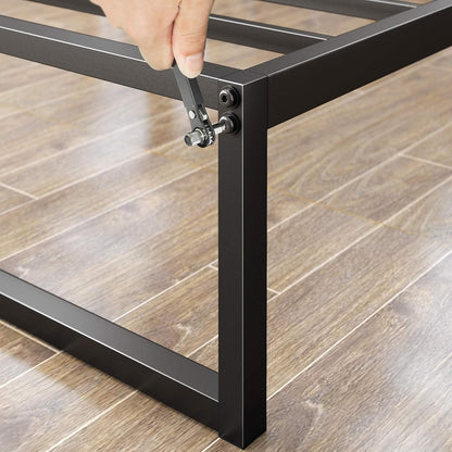 Zinus Lorelai | Base de Cama Individual de Metal con Marco de Acero Resistente y Moderno de Fácil Armado | Garantía de 5 Años