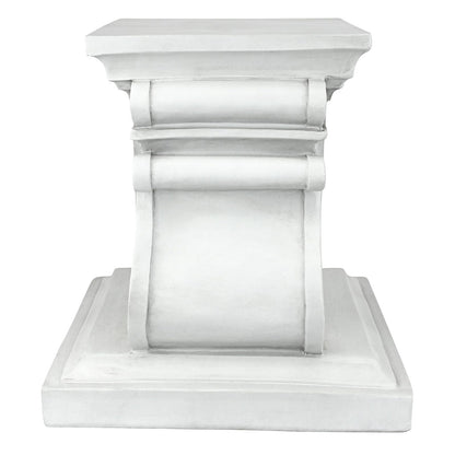 Design Toscano NG314105 - Elevador de Base para jardín, tamaño Mediano, zócalo clásico