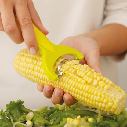 Kuhn Rikon 2216 Corn Zipper, Yellow