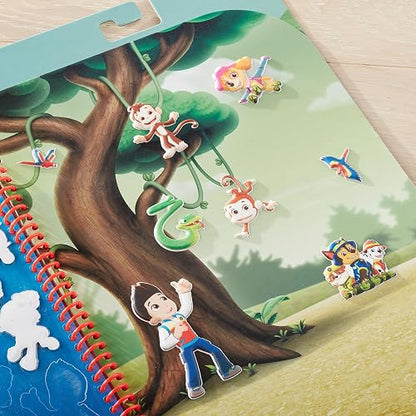Melissa & Doug Paw Patrol Pegatinas Esponjosas Reutilizables - La Selva (28 Pegatinas Reutilizables)