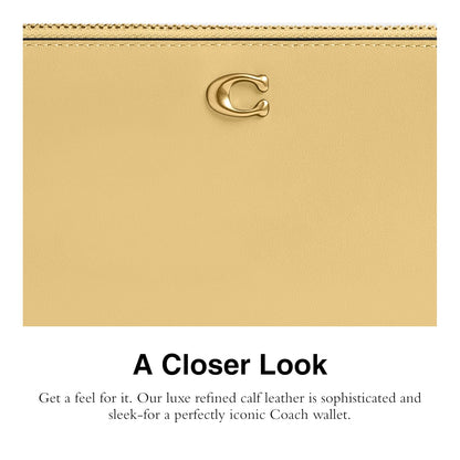 Coach - cierre de acordeón para mujer, B4/VAINILLA, One Size