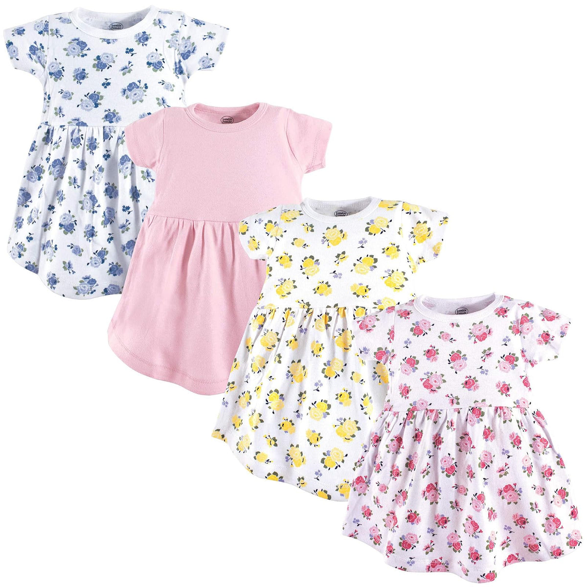 Luvable Friends Vestido de algodón para niña