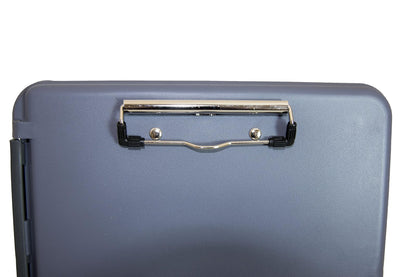 Saunders DeskMate - Portapapapeles de plástico (8,5 x 12 pulgadas), Gris, 1/2 In
