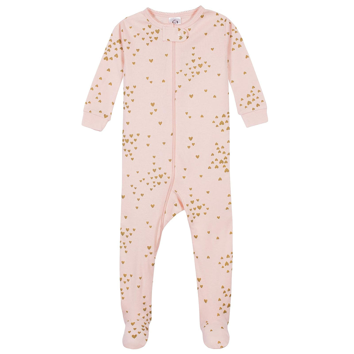 Gerber - Paquete de 4 Pijamas con pies para bebés