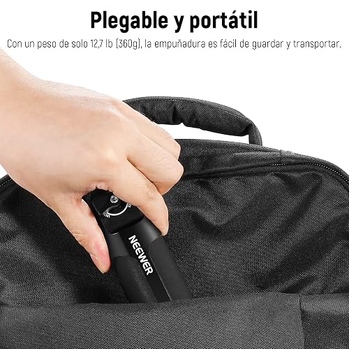 NEEWER Eslinga Empuñadura Handle Grip Ajustable Compatible con dji Ronin RS4 RS3 Mini RS4 Pro RS 3 Pro RS 2 RSC 2 Estabilizador de Cardán para Tiro de Ángulo Bajo, Carga Máxima 13.2lb, ST49