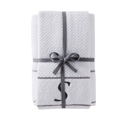 SKL Home by Saturday Knight Ltd.. - Juego de Toallas de baño y de Mano (4 Unidades), Color Blanco, S, Blanco, 1