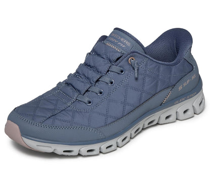Skechers Glide-Step Cozy Fit Slip-ins sin Cordones para Mujer - 23.5 cm - Slt=pizarrón