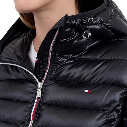 Tommy Hilfiger Lightweight Packable Puffer Jacket With Hood & Bag Chaqueta de plumón Mujer